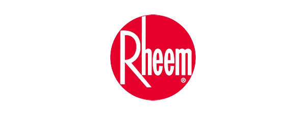 Official Rheem logo representing a trusted manufacturer partner for Mayfield Heating and Air Services, a professional HVAC company in Tallahassee FL.